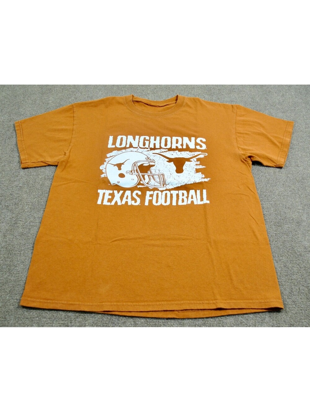 Texas Longhorns NCAA Football Orange College Austin Shirt Size Large